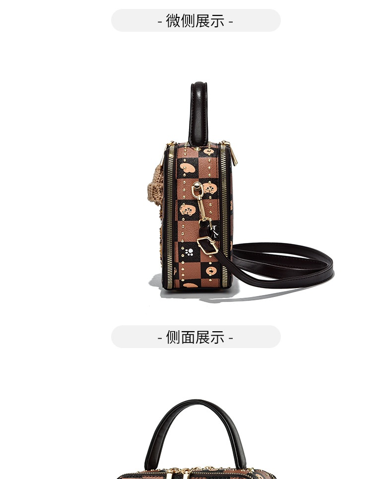 商品[国内直发] GLENVINTEN|格岚云顿夏季新款2022小众高级质感精致小方包网红同款可爱洋气手提斜挎包,价格¥155,第19张图片详细描述
