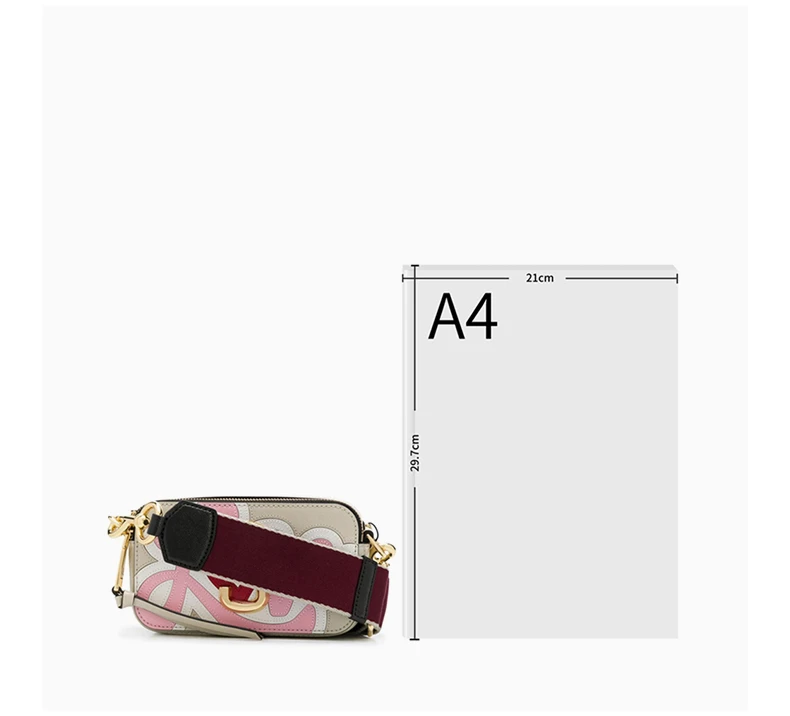 商品Marc Jacobs|MARC JACOBS 马克·雅可布 女士彩色单肩包 M0016458-295,价格¥1150,第3张图片详细描述