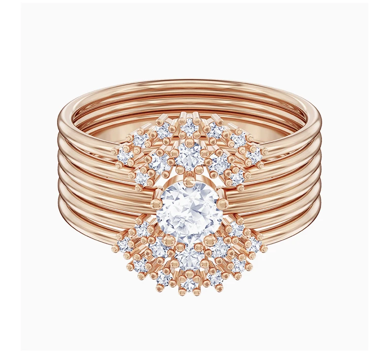 商品Swarovski|SWAROVSKI 白色女士戒指 5486805,价格¥1184,第7张图片详细描述