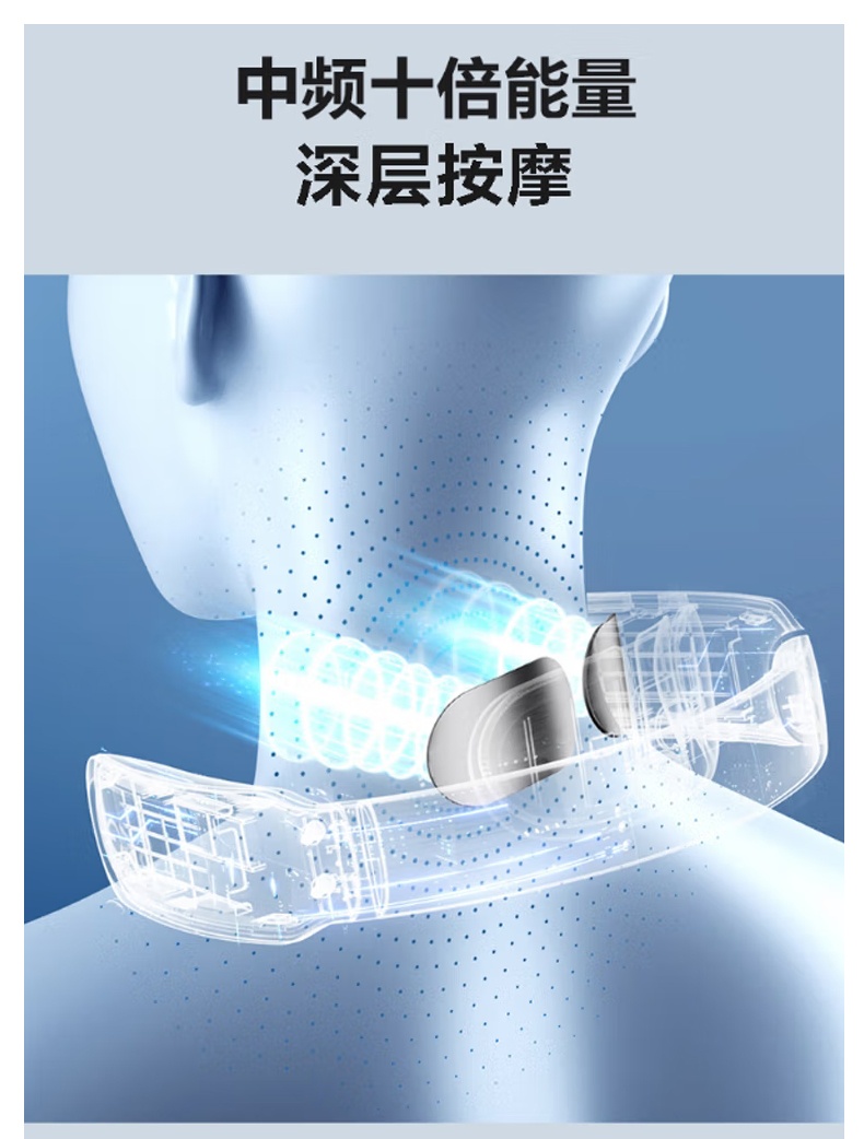 商品[国内直发] SKG|颈椎按摩器中频颈椎按摩仪肩颈按摩器ZP13颈椎经络电脉冲护颈,价格¥516,第7张图片详细描述