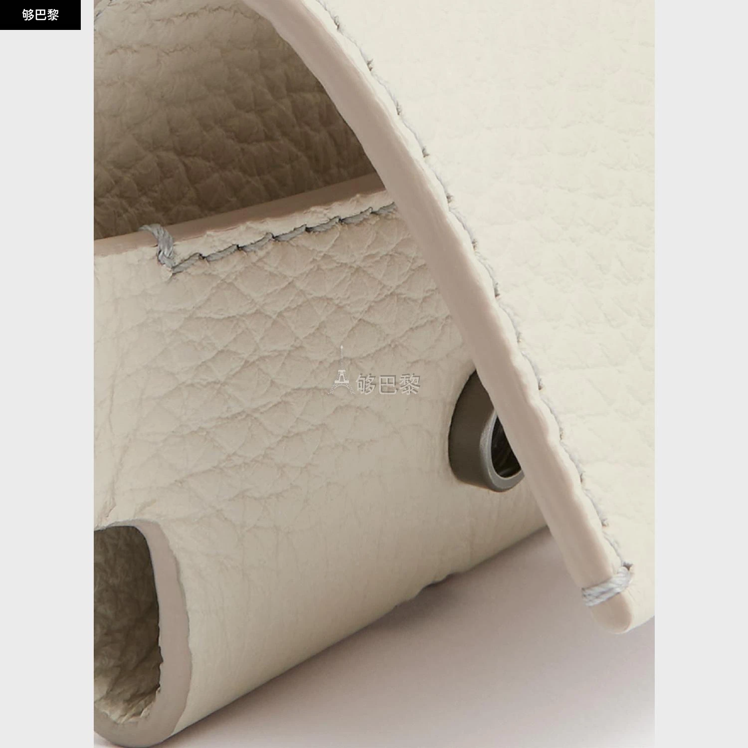 商品Zegna|【预售】 杰尼亚 25春夏 男士 钥匙扣 WHITE DEERSKIN AIRPODS PRO CASE LHCVM-E1794Z-MOO ,价格¥4162,第4张图片详细描述