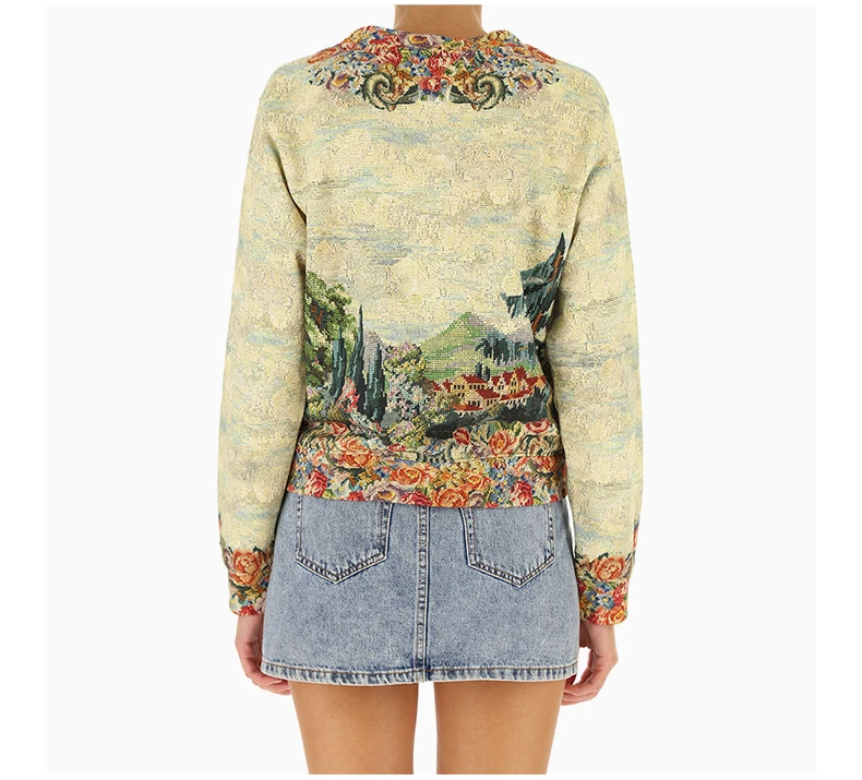 商品Moschino|MOSCHINO 女士印花圆领卫衣 A1716-5427-2888,价格¥4166,第7张图片详细描述