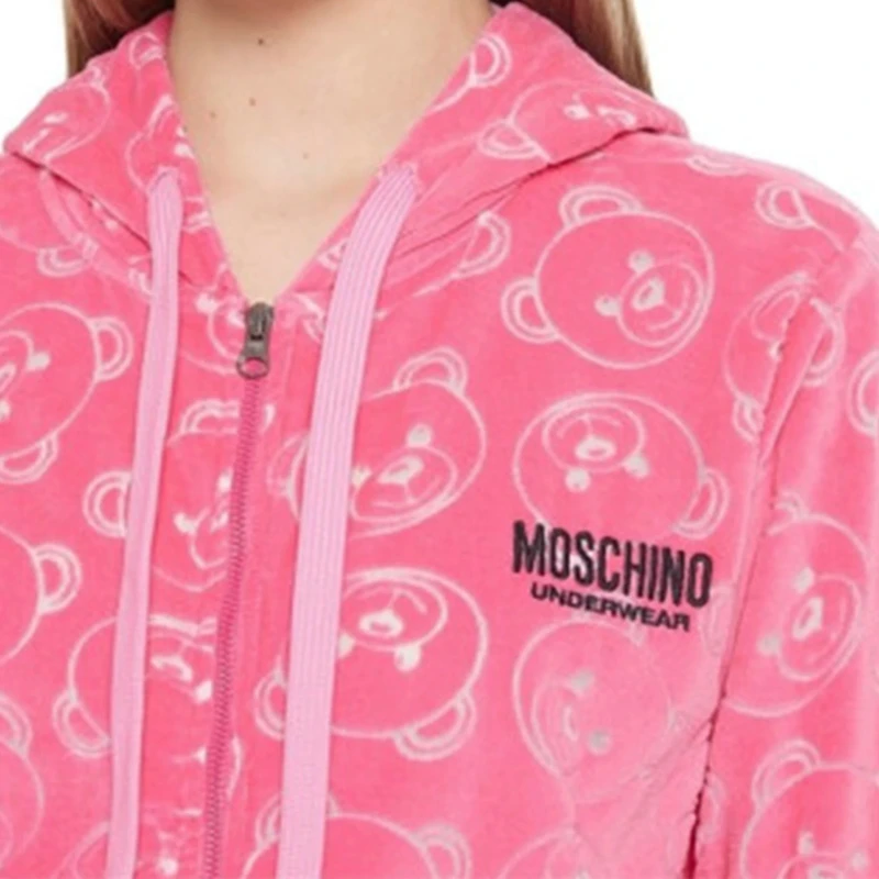 商品Moschino|MOSCHINO 粉色女士卫衣/帽衫 A1733-9017-221,价格¥778,第2张图片详细描述