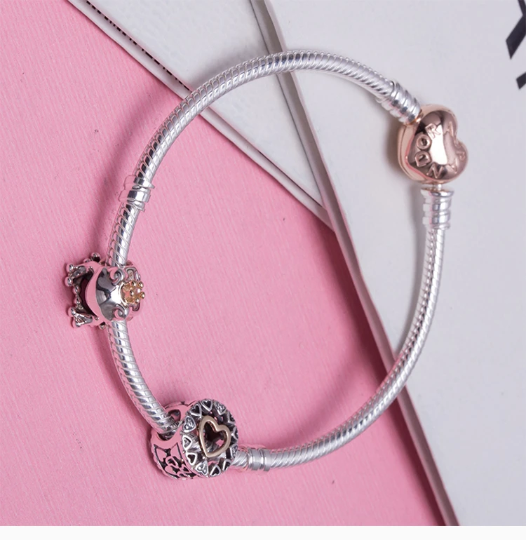 商品[国内直发] PANDORA|PANDORA 银色女士手镯 PAND00104,价格¥478,第4张图片详细描述