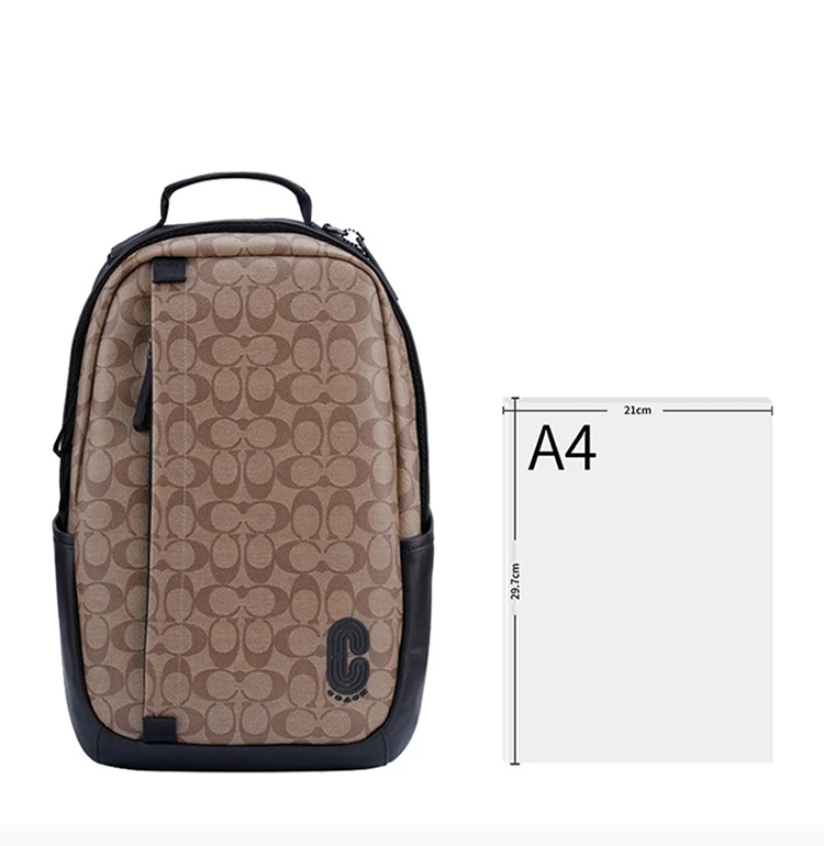 商品Coach|COACH 男士印花背包 F89922QBTN2,价格¥1579,第6张图片详细描述