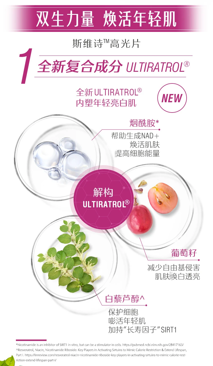 商品[国内直发] Swisse|Swisse斯维诗高光片60片,价格¥218,第6张图片详细描述