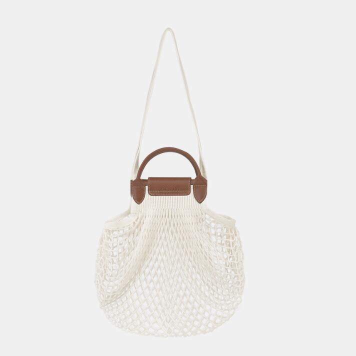 商品Longchamp|珑骧女士织物手提单肩包购物网袋多色大号/迷你（香港仓发货）,价格¥568,第3张图片详细描述