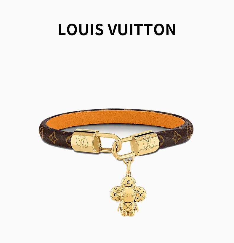 商品Louis Vuitton|LOUIS VUITTON Vivienne手链 M6773E,价格¥2844,第3张图片详细描述
