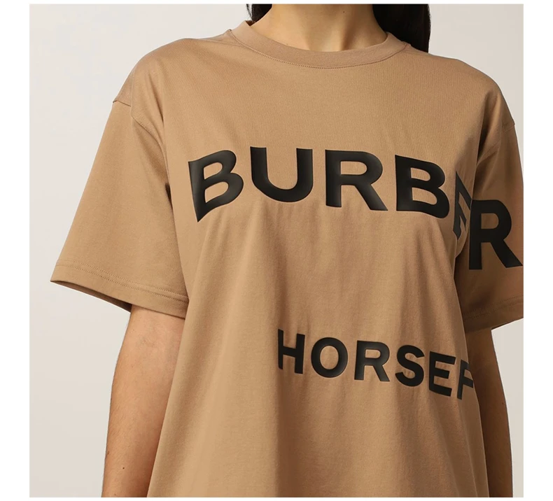 商品Burberry|BURBERRY 浅棕色女士T恤 8048927,价格¥2000,第8张图片详细描述