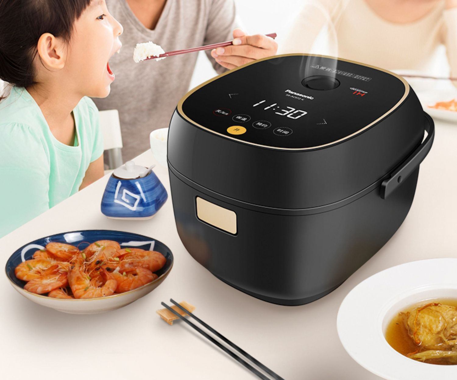 商品[国内直发] Panasonic|Panasonic/松下IH多功能电饭煲家用智能小型2.1L电饭锅AC072,价格¥1179,第4张图片详细描述