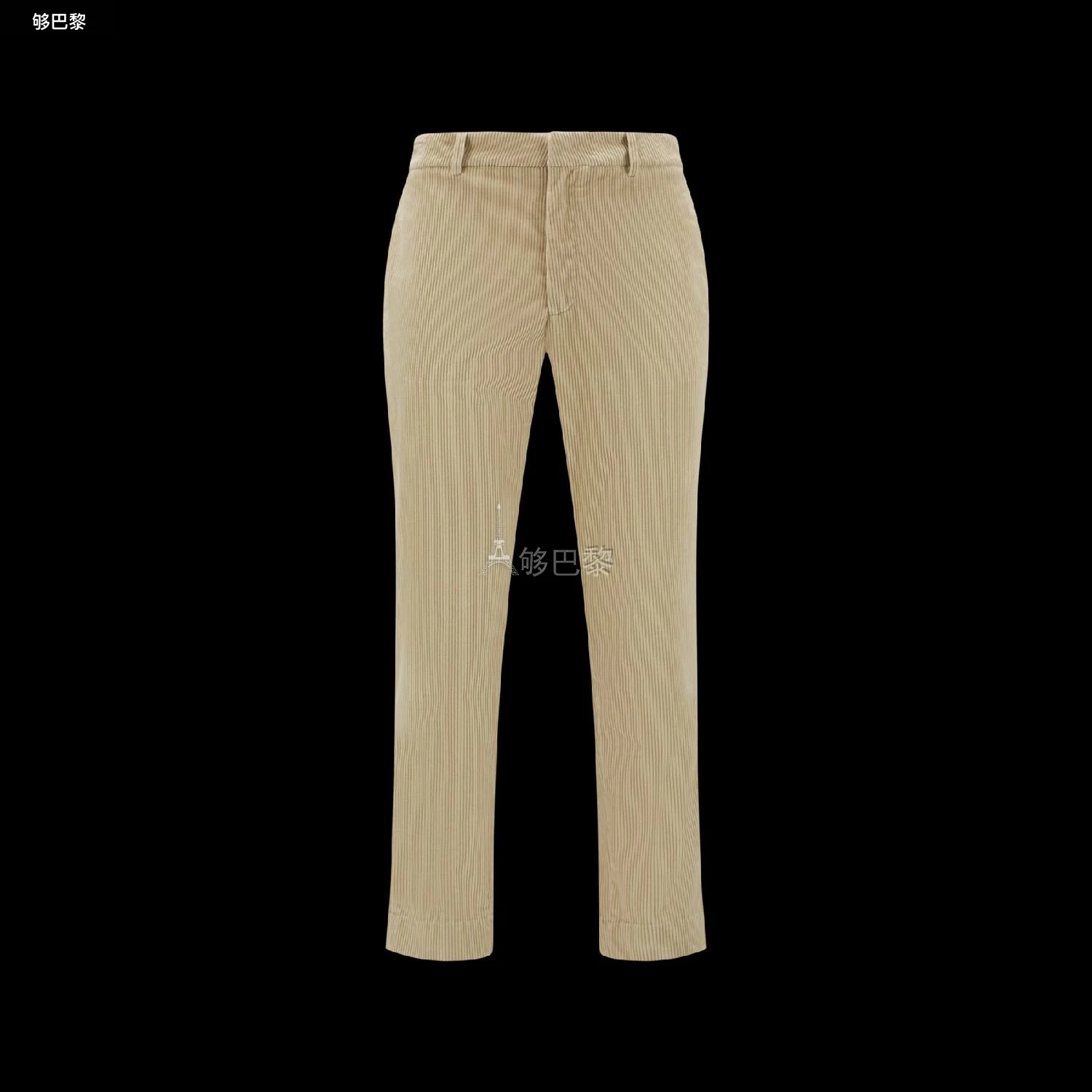 商品Moncler|【预售】 MONCLER盟可睐 24秋冬 男士 休闲裤 Corduroy Trousers I20912A00037549UU23Q,价格¥4385,第5张图片详细描述