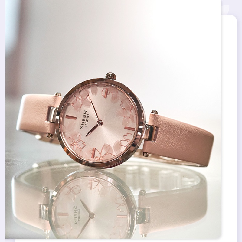 商品[国内直发] Casio|卡西欧女性高端系列樱花限定款,价格¥788,第4张图片详细描述