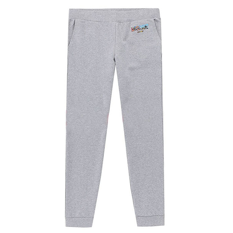 商品Moschino|MOSCHINO 莫斯奇诺 女灰色运动裤 42012112-489,价格¥633,第3张图片详细描述