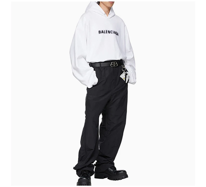 商品[国内直发] Balenciaga|BALENCIAGA 白色男士卫衣/帽衫 661711-TKVD6-9040,价格¥5181,第7张图片详细描述