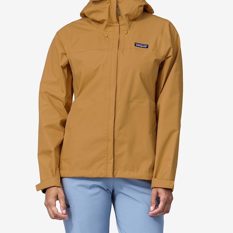 商品Patagonia|巴塔哥尼亚 23年新款 Torrentshell系列 女士黄色尼龙夹克,价格¥1959,第4张图片详细描述