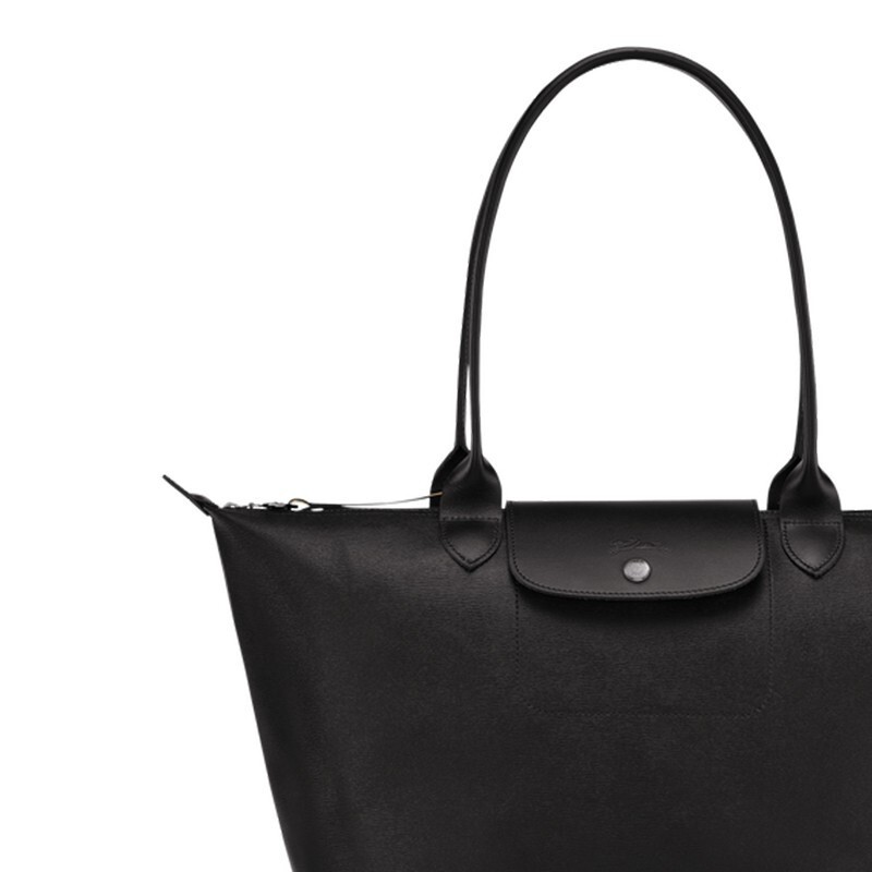 商品[国内直发] Longchamp|珑骧饺子包LONGCHAMP 奢侈品新款 女士LE PLIAGE CITY系列大号黑色织物长柄饺子包单肩包 L1899 HYQ,价格¥1407,第7张图片详细描述