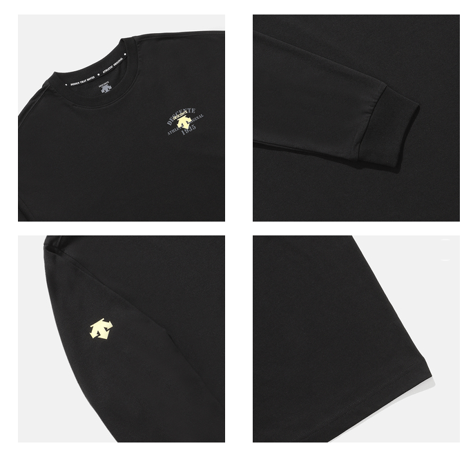 商品DESCENTE|【享贝家】DESCENTE 迪桑特 圆领运动长袖 男款 白色 SN323UTL72（现采购商品，下单后12天内发货）,价格¥464,第10张图片详细描述