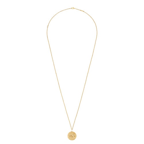 商品Van Cleef & Arpels| Van Cleef & Arpels/梵克雅宝 新款Zodiaque十二星座系列 18K金黄金Tauri金牛座徽章圆形吊坠VCARP7SS00,价格¥20307,第4张图片详细描述