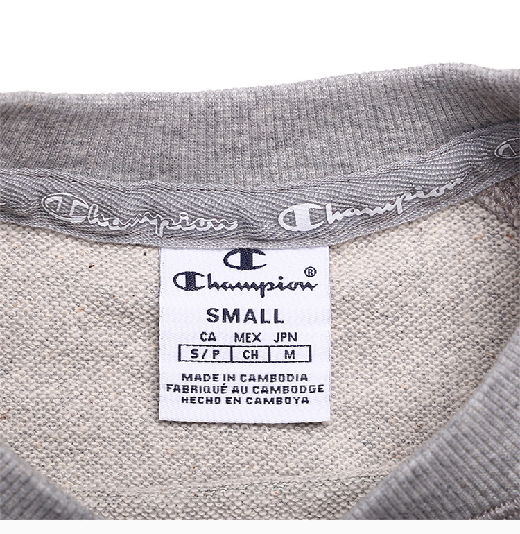 商品CHAMPION|Champion 灰色棉、涤纶女士卫衣 111277-EL002,价格¥198,第13张图片详细描述