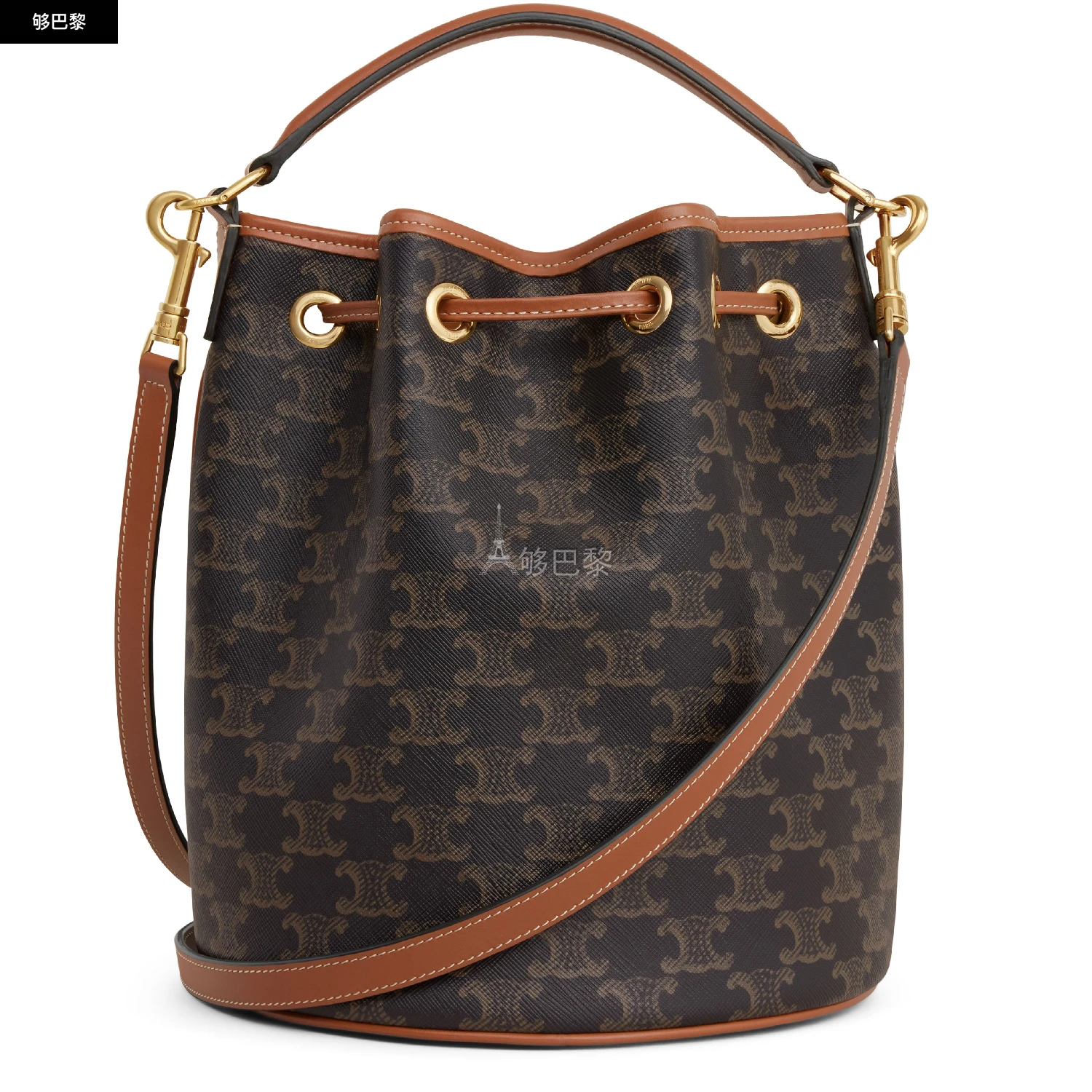 商品Celine|【预售】 女士 单肩包 Clara标志印花牛皮革手袋  116882FQM.04LU/04LU CELUT73ZBRW,价格¥15785,第5张图片详细描述