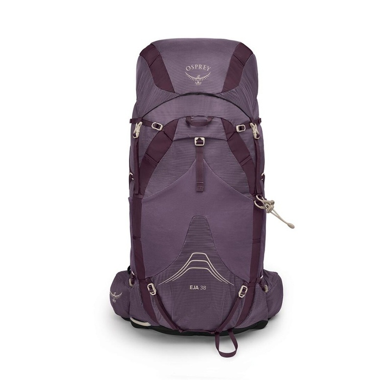 商品Osprey|【现货】小鹰 Eja 58女士深灰紫尼龙超轻背包 EJA-38-PURPLE-DUSK,价格¥2518,第2张图片详细描述