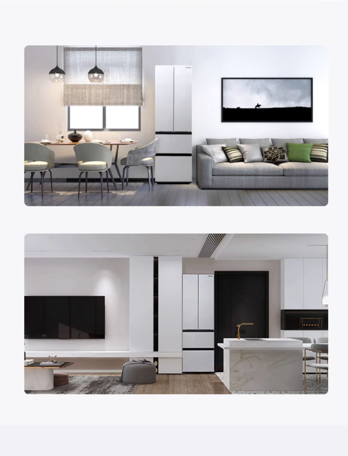 商品[国内直发] Panasonic|Panasonic/松下法式多门冰箱家用风冷无霜小体积大容量电冰箱NR-GD40WPA-W,价格¥5161,第16张图片详细描述