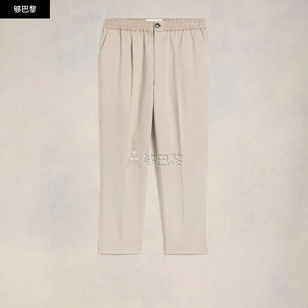 商品AMI|【预售】 AMI 24秋冬 男士 西裤 Pantalon Taille Elastiquée HTR206.CO0009271,价格¥3166,第6张图片详细描述