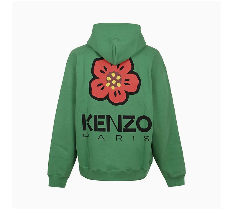 商品[国内直发] Kenzo|KENZO 绿色男士卫衣/帽衫 FD55SW444-4ME-57,价格¥2401,第5张图片详细描述