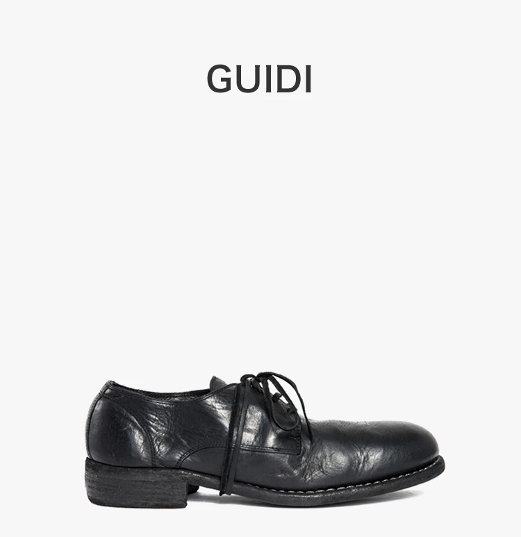 商品guidi|GUIDI 女士黑色马皮皮鞋 992-SOFT-HORSE-BLKT,价格¥4121,第1张图片详细描述