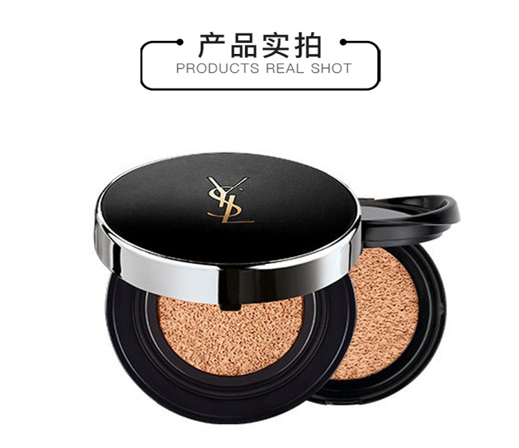 商品Yves Saint Laurent|法国 YSL圣罗兰 恒颜无瑕轻垫粉底液  #B10 14g,价格¥489,第5张图片详细描述
