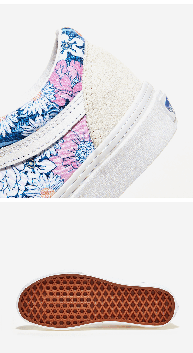 商品Vans|【Brilliant|包邮包税】万斯 OLD SKOOL 女生  运动鞋 帆布鞋  VN0A5KRFB0G (RETRO FLORAL) MULTI/TRUE WHITE,价格¥354,第3张图片详细描述