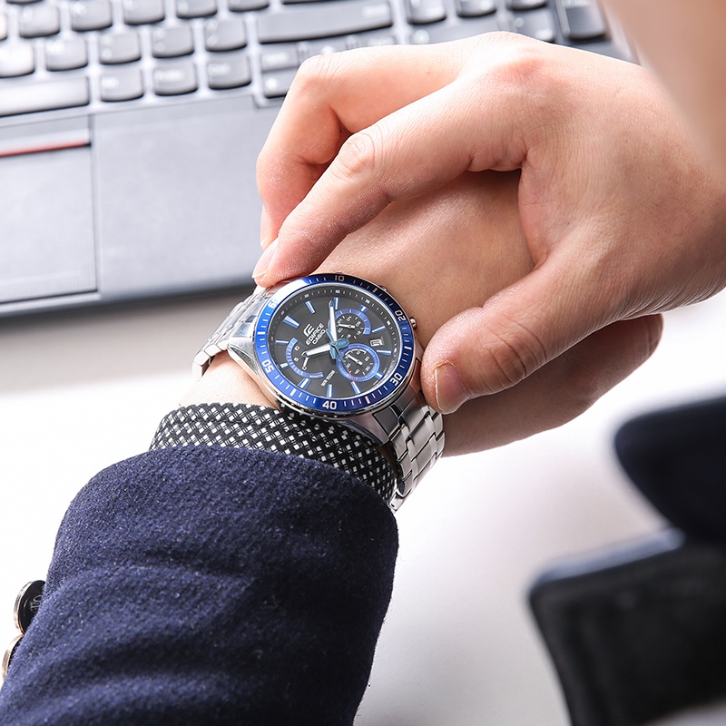 商品[国内直发] Casio|卡西欧商务防水男手表 日期显示功能,价格¥534,第5张图片详细描述