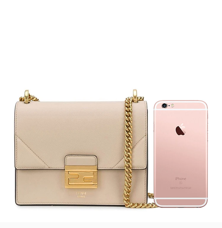 商品[国内直发] Fendi|FENDI 粉色女士单肩包 8BT312-A5DY-F19T5,价格¥9569,第4张图片详细描述