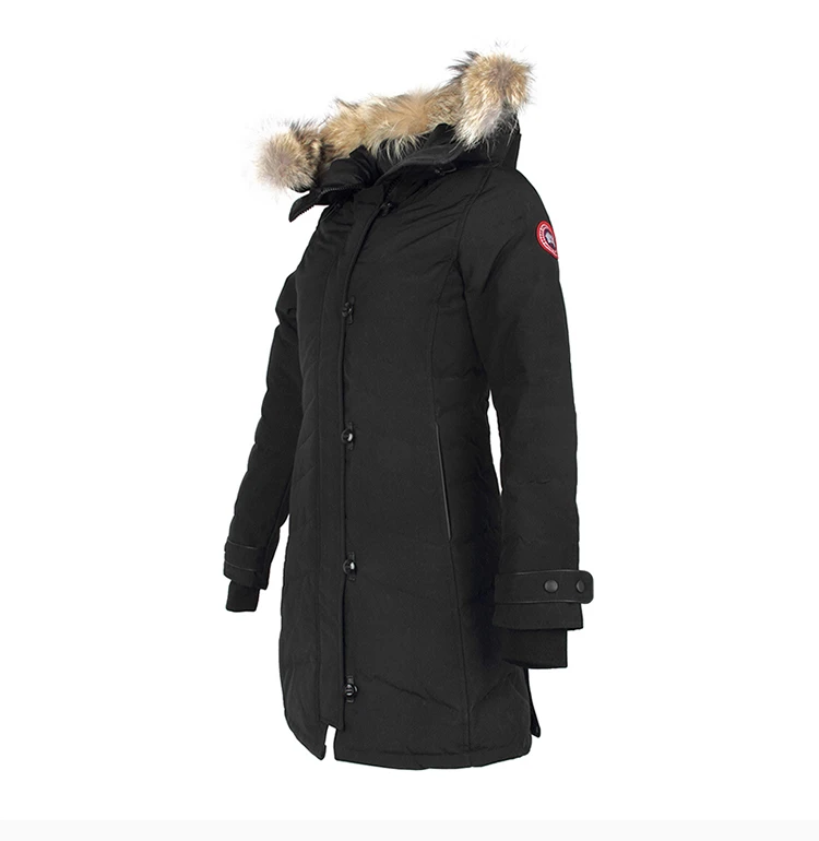 商品[国内直发] Canada Goose|CANADA GOOSE 黑色女士羽绒服 2090L-BLACK,价格¥7496,第5张图片详细描述