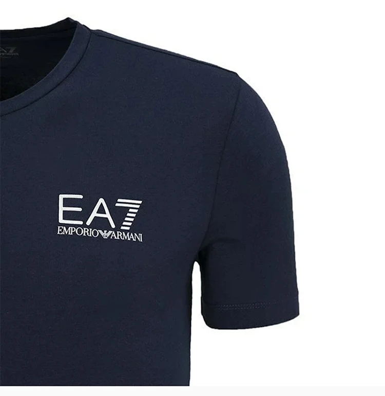 商品Emporio Armani|EMPORIO ARMANI 海军蓝色男士T恤 3ZPT53-PJ03Z-1554,价格¥288,第7张图片详细描述