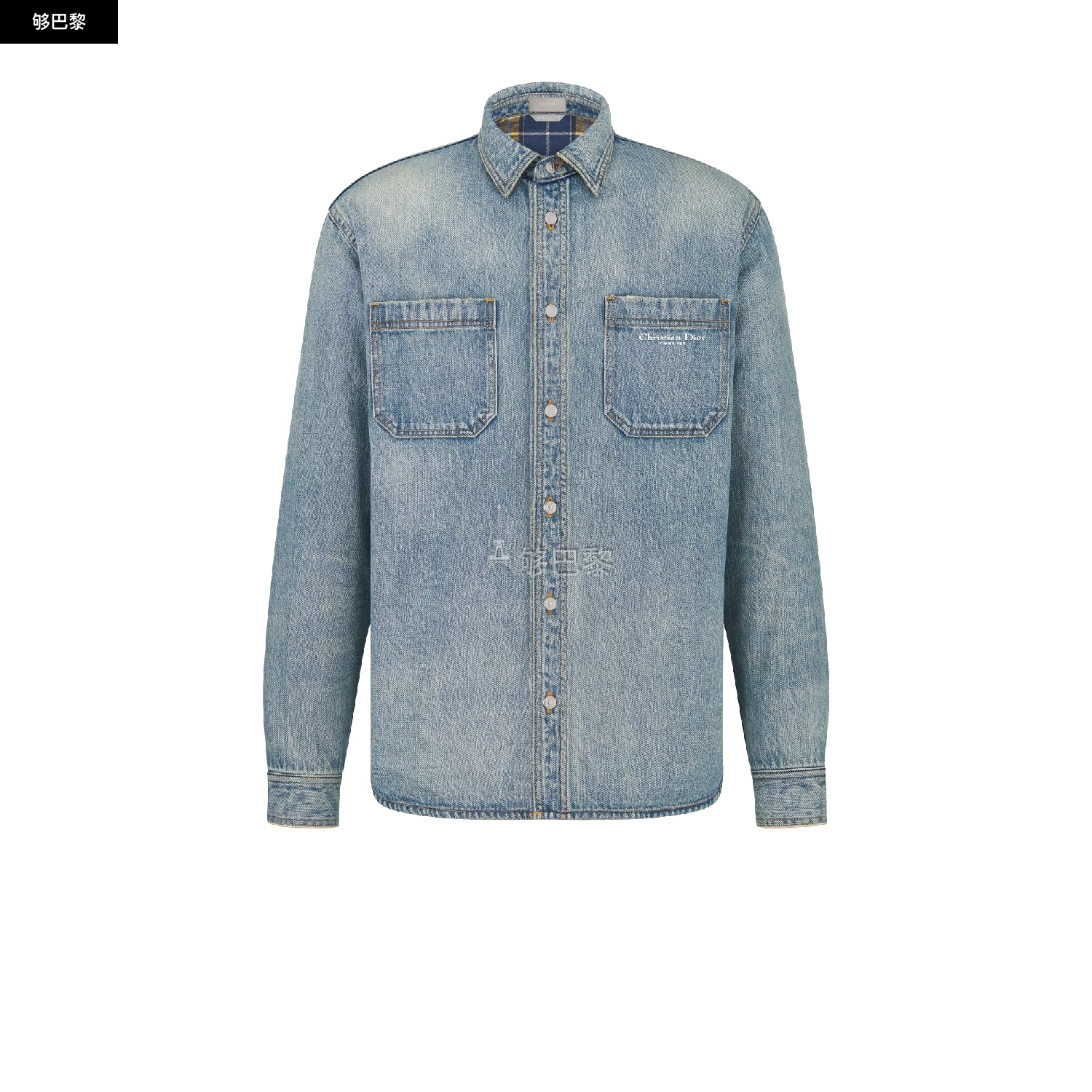 商品Dior|【预售】 迪奥 25春夏 男士 夹克 外套衬衫 513D591A3002_C585 ,价格¥19579,第2张图片详细描述