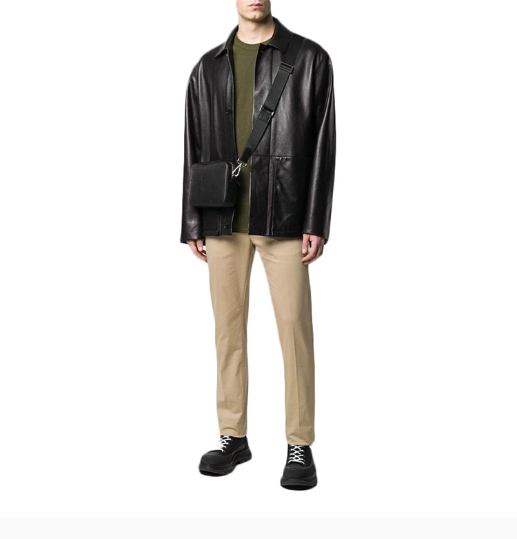 商品[国内直发] Fendi|FENDI 男士黑色FF 图案手拿包 7M0293-A9ZC-F0GXN,价格¥8890,第9张图片详细描述