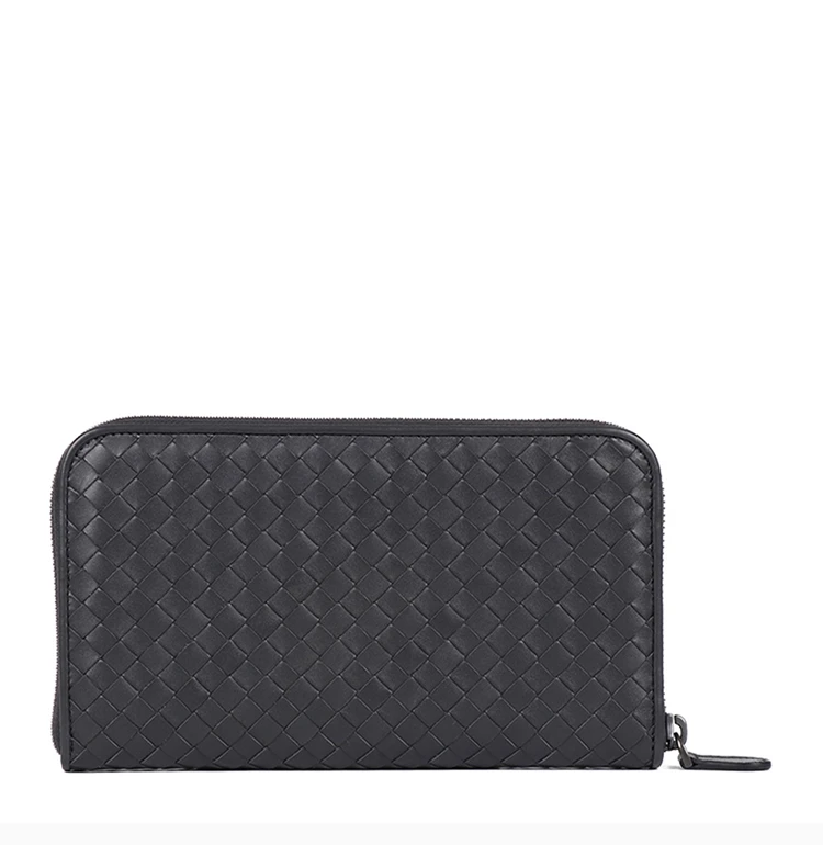 商品[国内直发] Bottega Veneta|BOTTEGA VENETA 黑色男士长款钱夹 311263-V4651-2015,价格¥6672,第6张图片详细描述