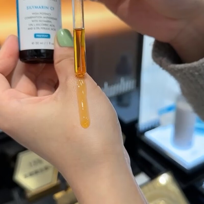 商品SkinCeuticals|修丽可SCF精华液VC日间修护30ml抗老控油抗氧化修护【香港直邮】,价格¥87,第2张图片详细描述