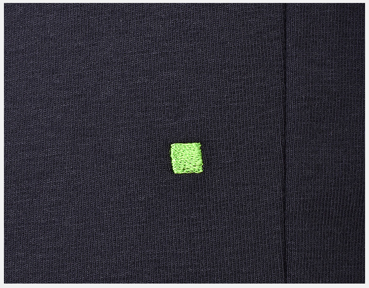 商品Hugo Boss|Hugo Boss 雨果博斯 男士棉质混纺LOGO图案圆领休闲短袖T恤 TEE8-50383423-410,价格¥603,第10张图片详细描述