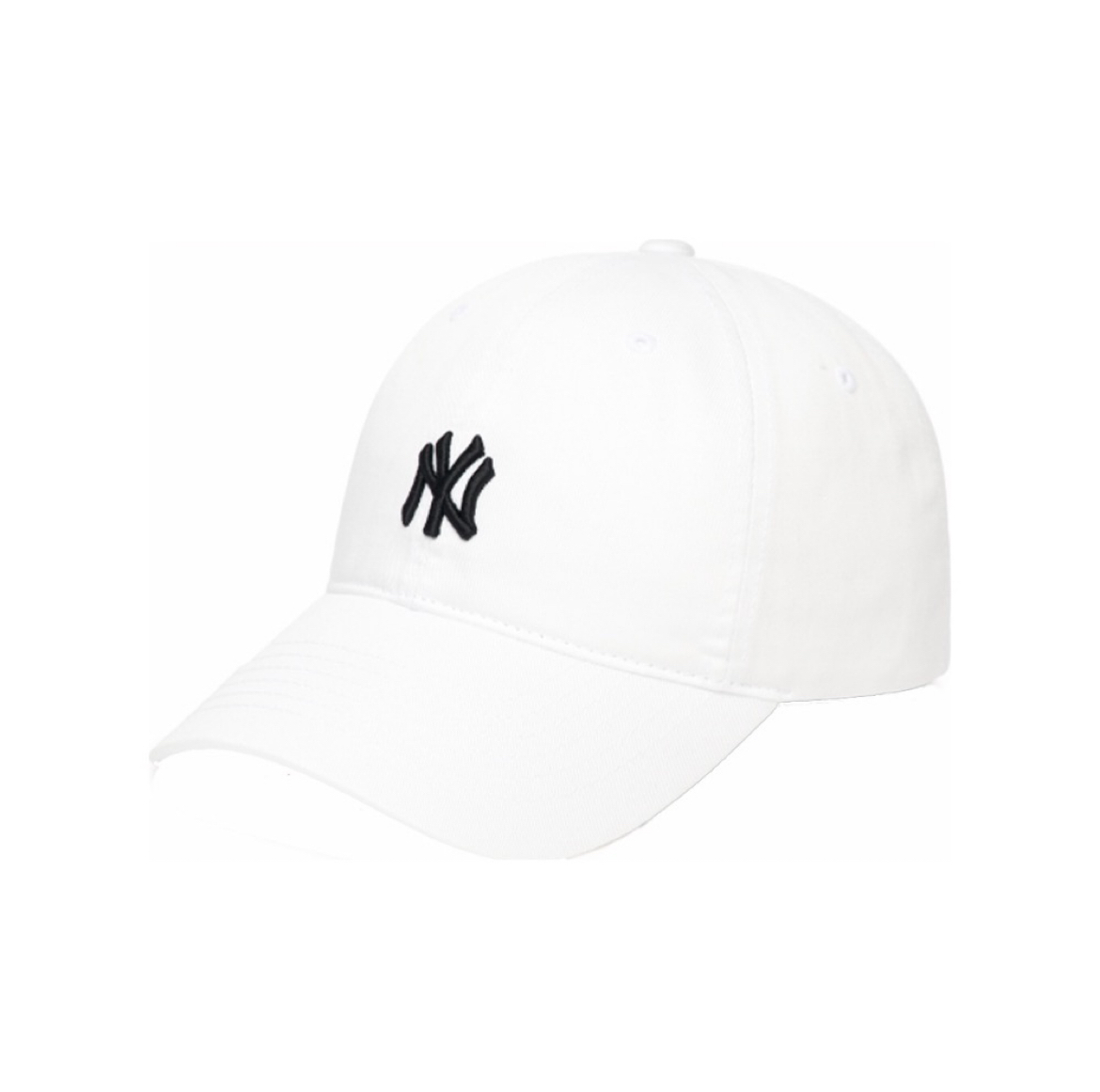 商品MLB|【享贝家】MLB 字母刺绣纯色棒球帽 男女同款 白色 3ACP770-1N-K0030-50WHS,价格¥173,第6张图片详细描述