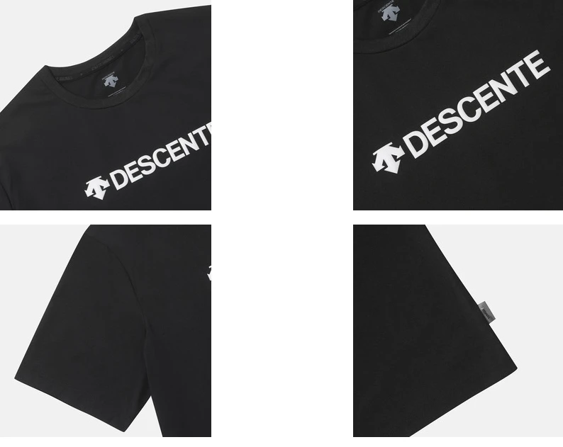 商品DESCENTE|【享贝家】ZY-迪桑特 夏季新款 速干透气运动训练上衣短袖T恤 男女同款 SO123UTS13,价格¥305,第10张图片详细描述