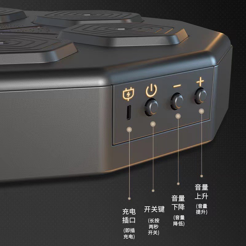 商品[国内直发] YeeCollene| 音乐拳击机拳击器家用音乐拳击训练机智能音乐拳击墙靶拳击训练器,价格¥476,第6张图片详细描述