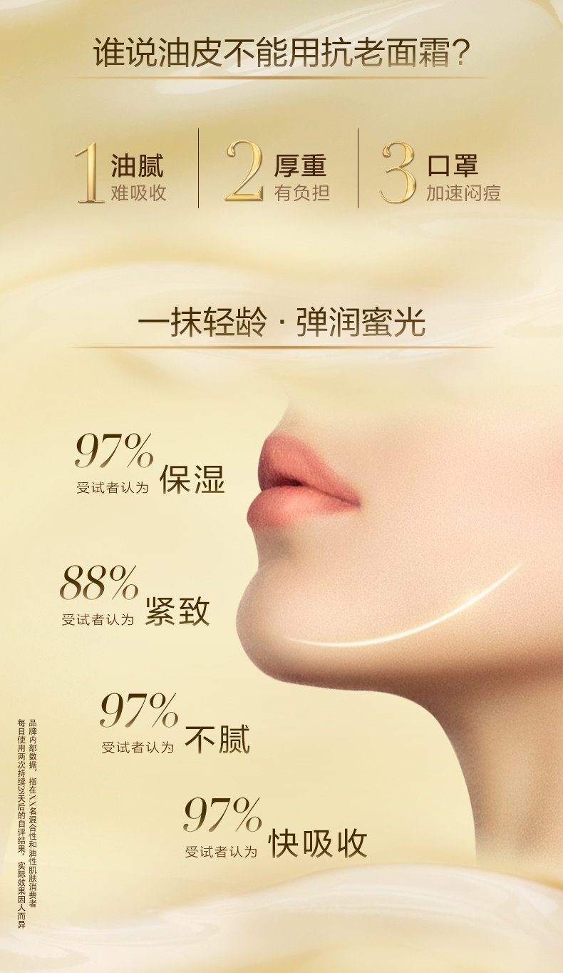 商品【原封正品】 L'Oreal Paris|欧莱雅 金致臻颜小蜜罐花蜜面霜 花蜜面霜 50ml 补水保湿柔润质地抗皱淡纹乳液,价格¥167,第2张图片详细描述