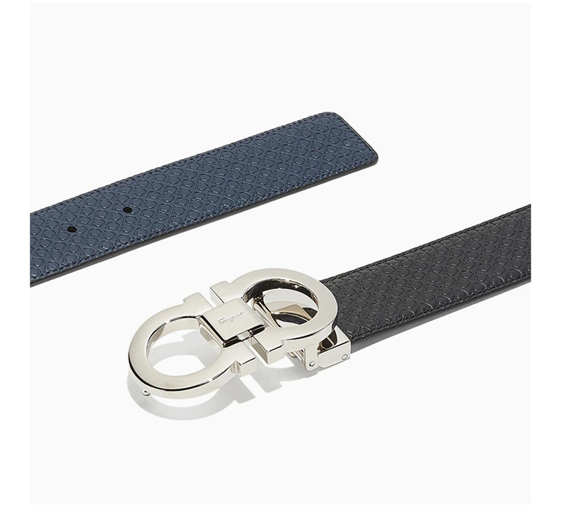 商品Salvatore Ferragamo|SALVATORE FERRAGAMO 黑色男士腰带 67-9535-714462,价格¥2315,第7张图片详细描述