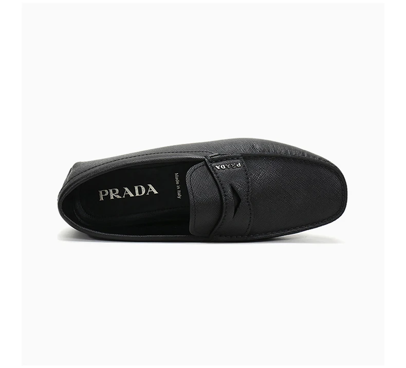 商品[国内直发] Prada|Prada 普拉达 男士皮革休闲驾车鞋 2DD158-053-F0002,价格¥5486,第8张图片详细描述