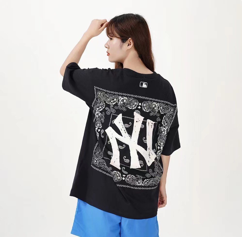 商品MLB|【享贝家】MLB美联邦时尚宽松短袖T恤 黑色 3ATS52023K000350BKS Q,价格¥353,第6张图片详细描述
