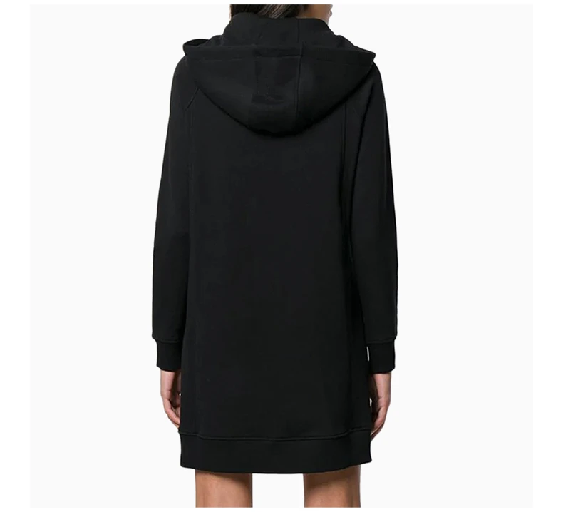 商品Moschino|Moschino 莫斯奇诺 黑色女士卫衣式连衣裙 EV0453-0527-3555,价格¥3379,第6张图片详细描述