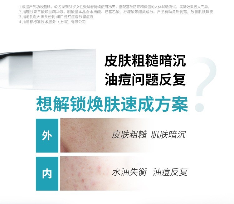 商品La Roche Posay|Laroche Posay理肤泉三酸精华30ml 淡化痘印 平滑痘痘闭口,价格¥254,第2张图片详细描述
