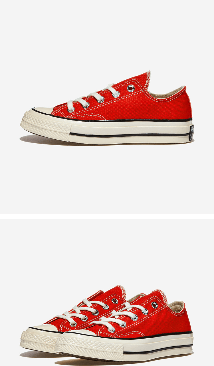 商品Converse|【Brilliant|包邮包税】匡威 CHUCK 70 OX  休闲鞋 帆布鞋  A06527C FEVER DREAM/EGRET/BLACK,价格¥266,第2张图片详细描述